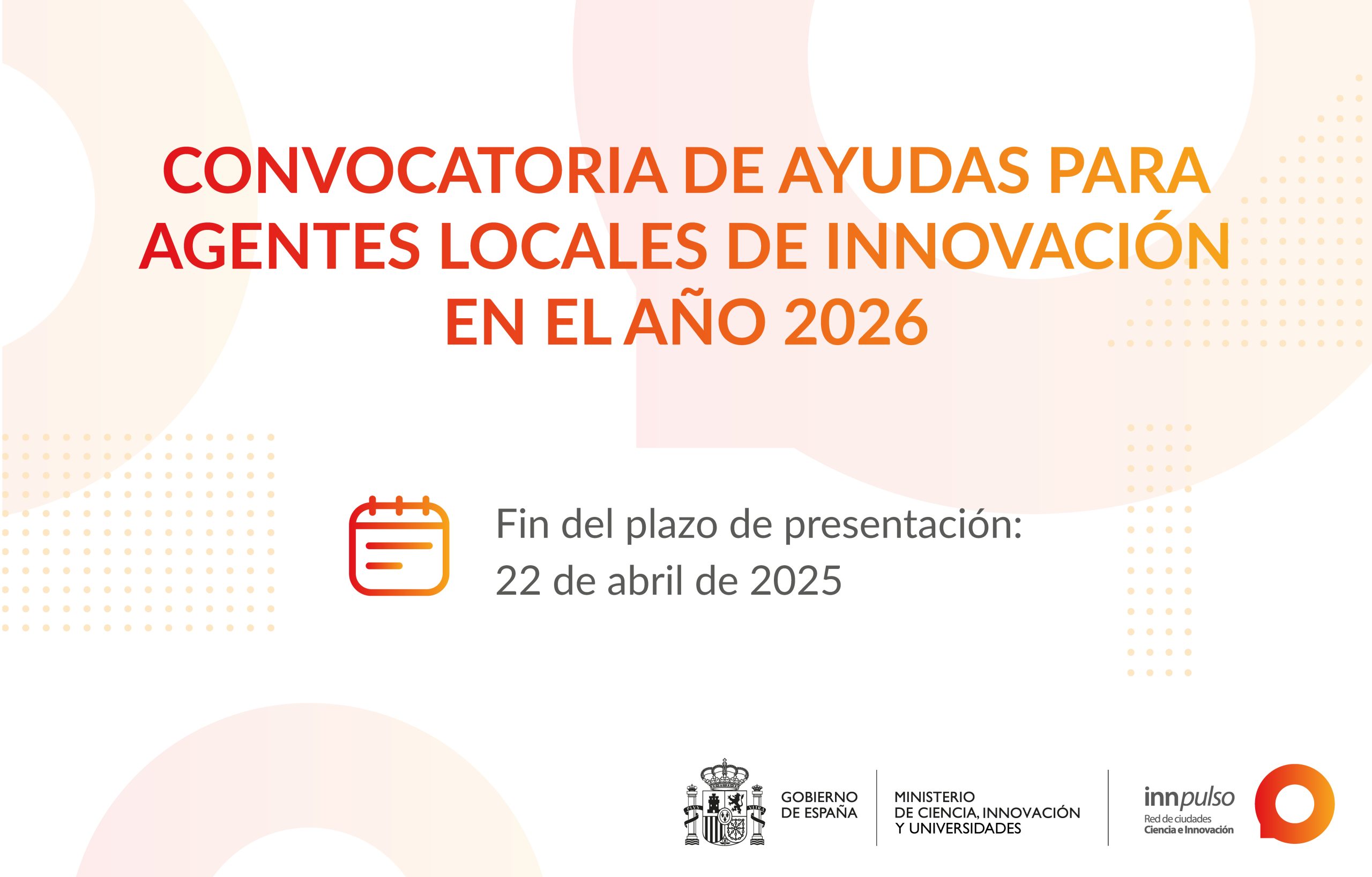Abierta la convocatoria de ayudas para los Agentes Locales de ...